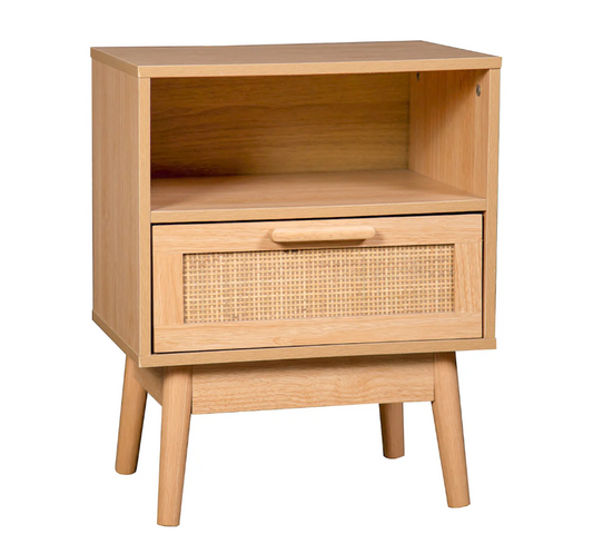 Bedside Table - Rattan
