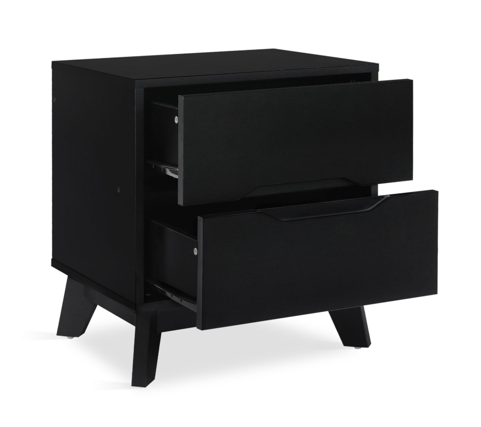 Bedside Table - Black