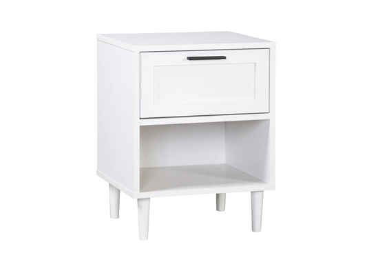 Bedside Table - White
